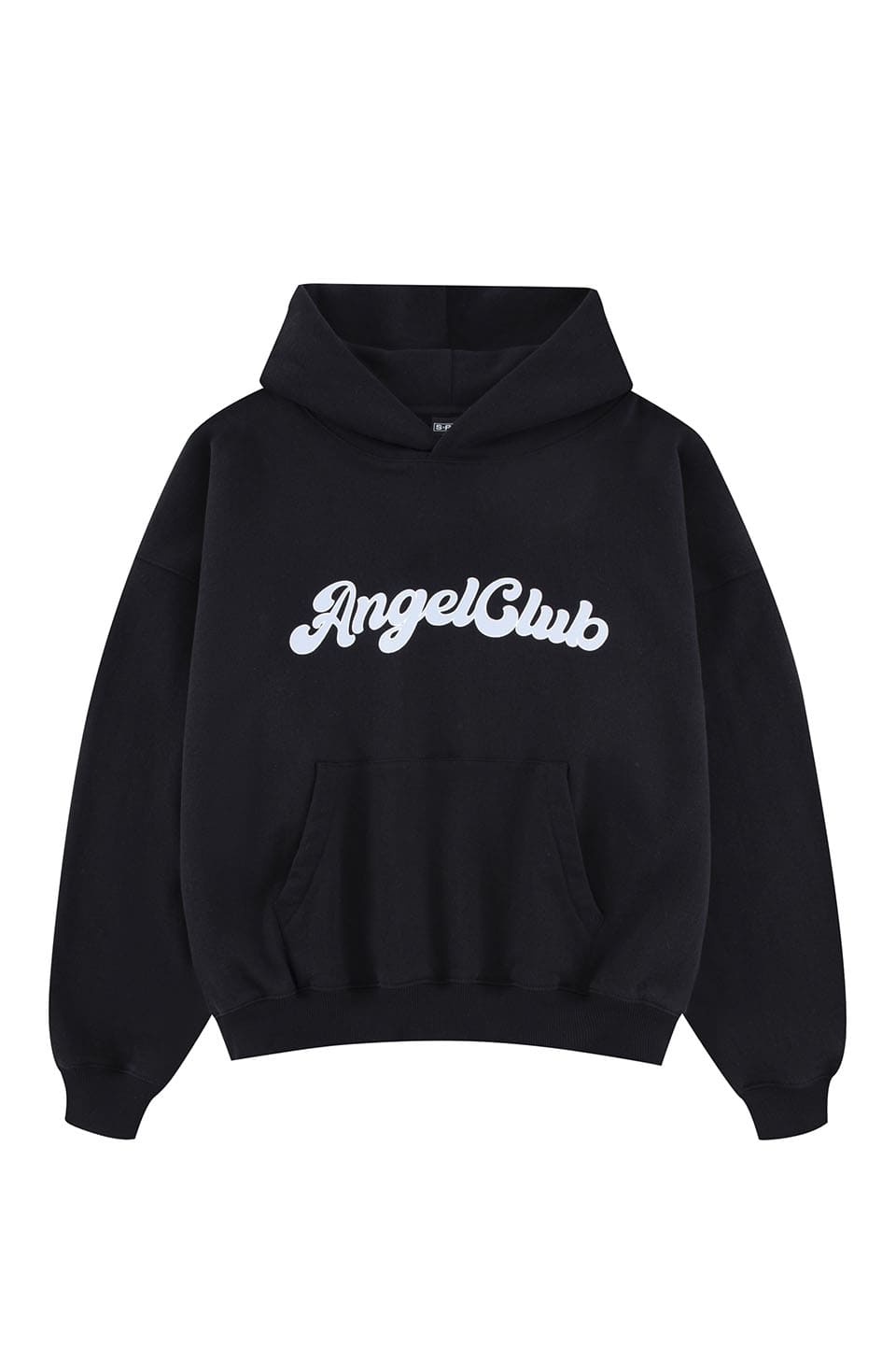 ANGEL Oversized Logo Hoodie Black