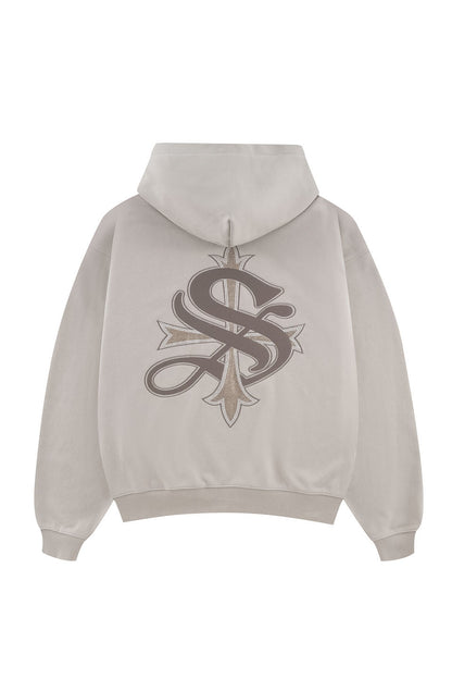 Outline Cross Hoodie