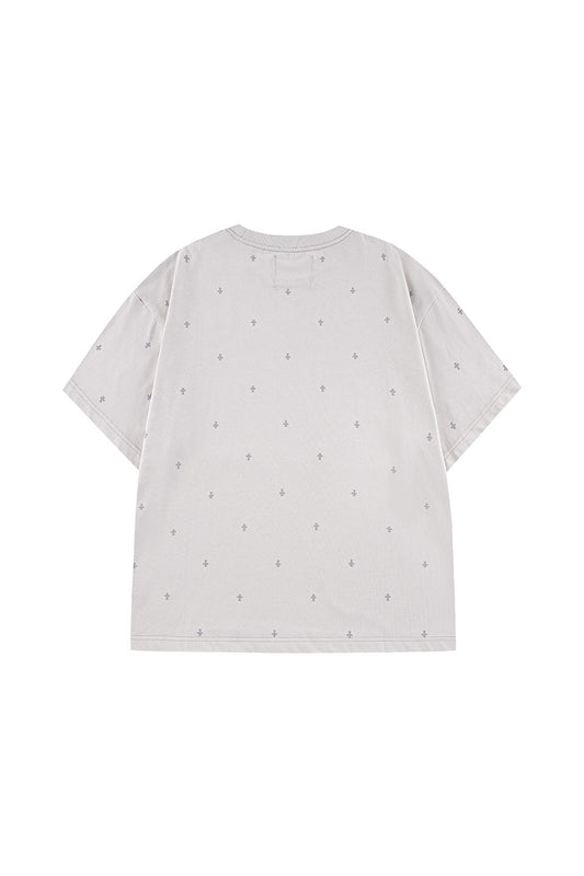 Tiny Cross Glitter Tee