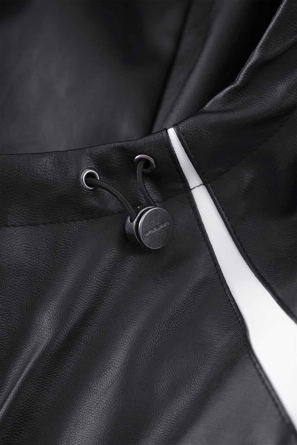 Leather Track Jacket