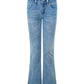 Embroidery Flared Jeans Women's