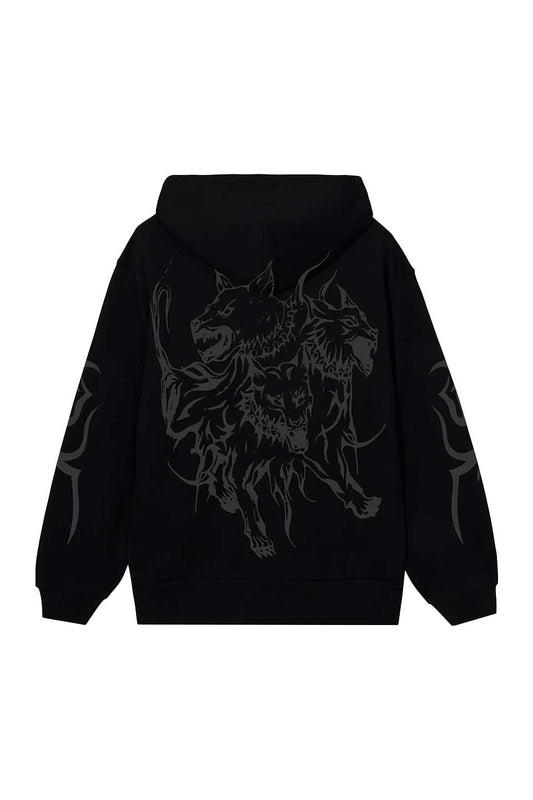 Lightning Logo Cerberus Hoodie