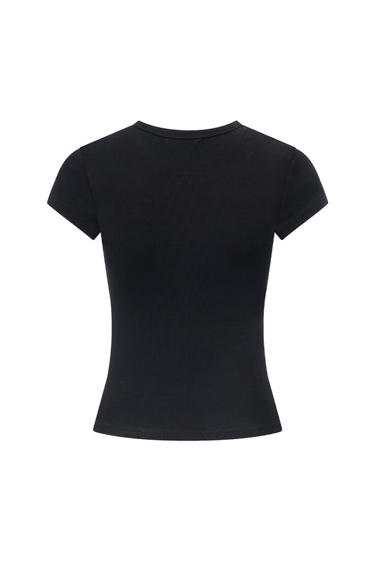 Rhinestone Baby Logo Tee Women's