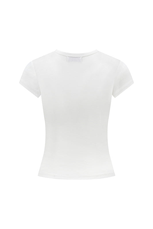 Rhinestone Baby Logo Tee Women's