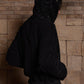 Rhinestone Black Zip-Up Hoodie