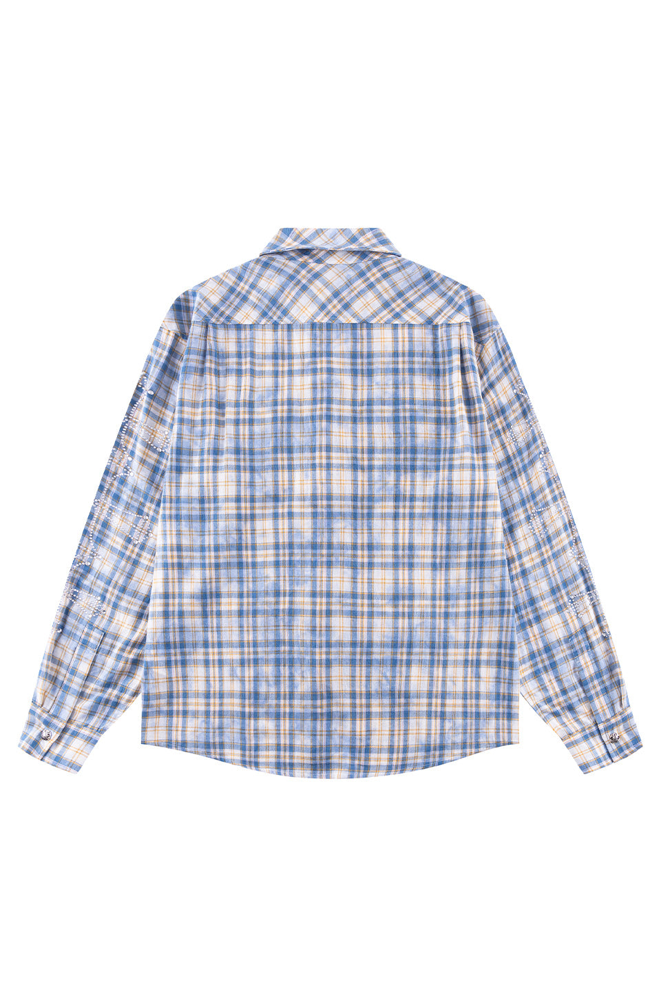 Rhinestone Cross Check Shirt