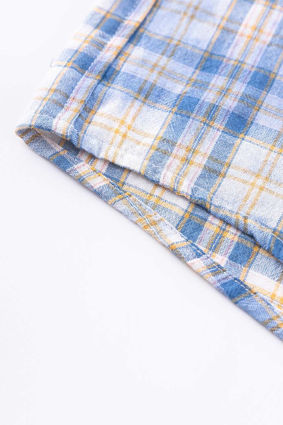 Rhinestone Cross Check Shirt