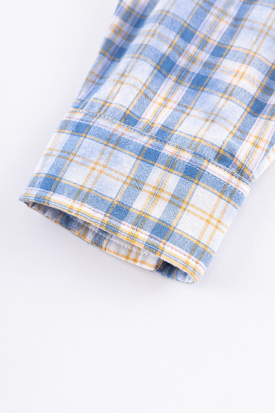 Rhinestone Cross Check Shirt