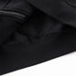 Rhinestone Cross Sleeve Zip Hoodie