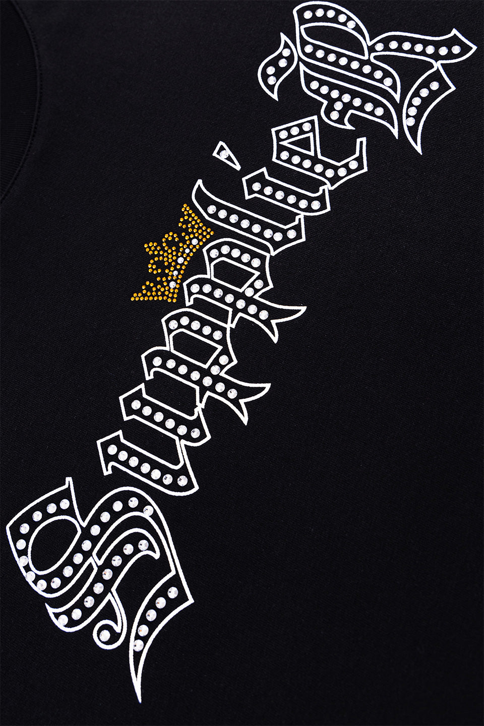Rhinestone Crown Logo Tee