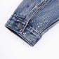 Rhinestone Denim Jacket