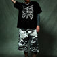 Rhinestone Fire Bones Tee