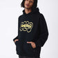 Rhinestone Graffiti Logo Hoodie