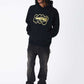 Rhinestone Graffiti Logo Hoodie