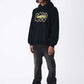 Rhinestone Graffiti Logo Hoodie