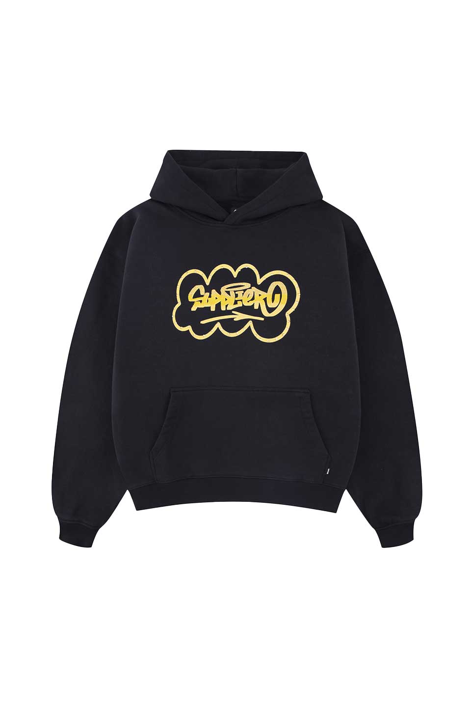 Rhinestone Graffiti Logo Hoodie