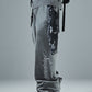 Rhinestone Velour Track Pants
