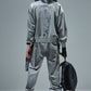 Rhinestone Velour Track Pants