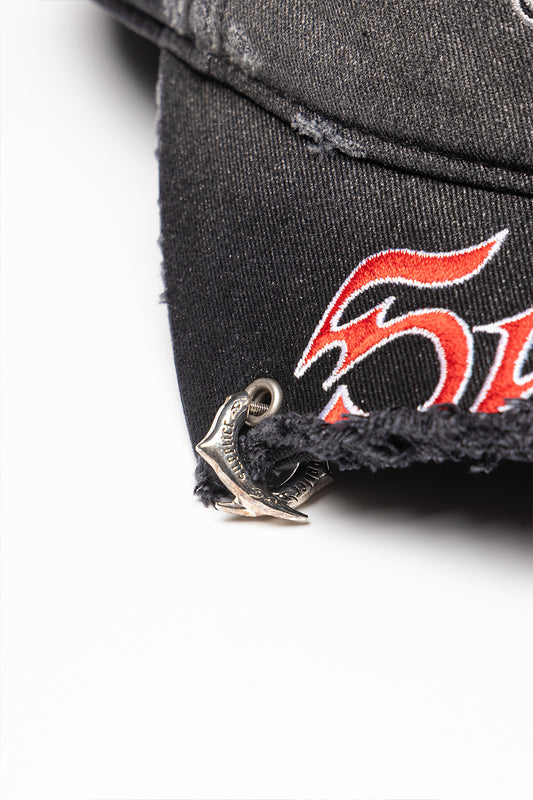 Ripped Brim 6 Panel Cap