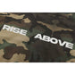 Rise Above Wolf Print T-Shirt