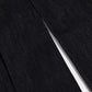 Riveted Pleated Denim