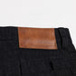 Riveted Pleated Denim