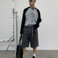 Root-Dyed Mid-Rise Denim Shorts