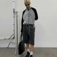 Root-Dyed Mid-Rise Denim Shorts