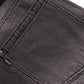 Royal Cross Rhinestone Baggy Denim Shorts
