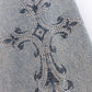 Royal Cross Rhinestone Baggy Denim Shorts