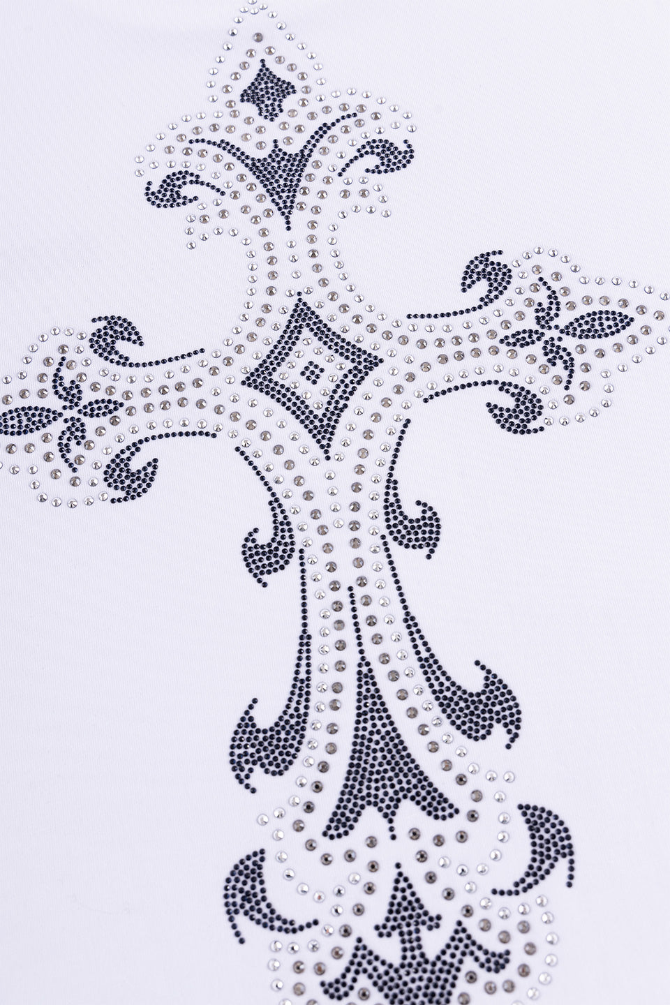 Royal Cross Rhinestone Tee