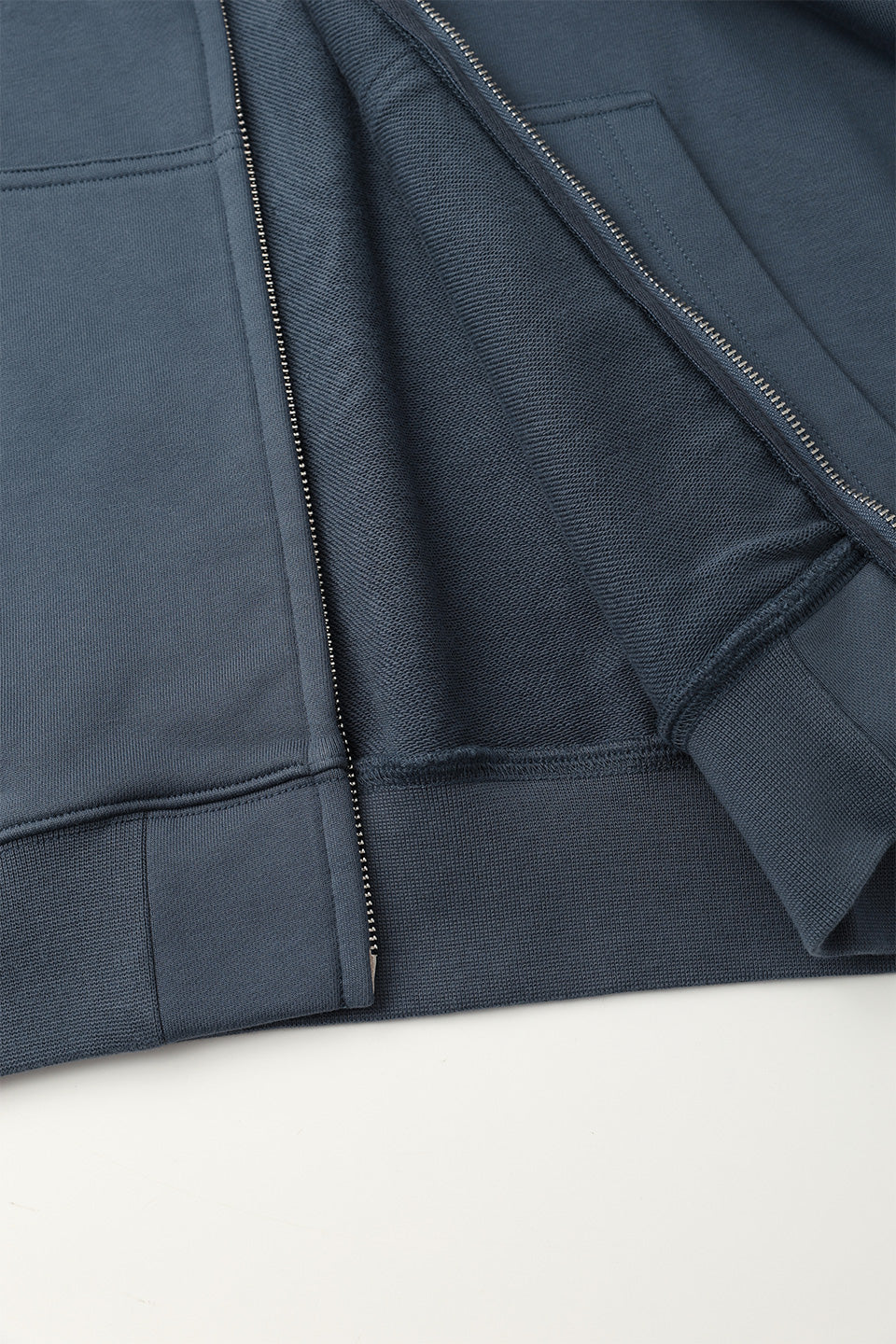 Royal Cross Rhinestone Zip Hoodie