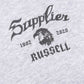 Russell X Supplier Wing Cross Zip Hoodie