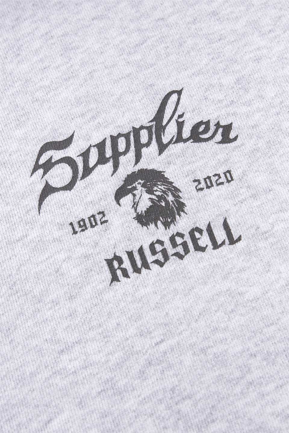 Russell X Supplier Wing Cross Zip Hoodie