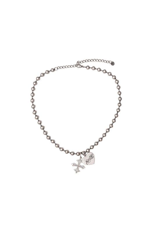 Simple Is Life Double Charm Necklace