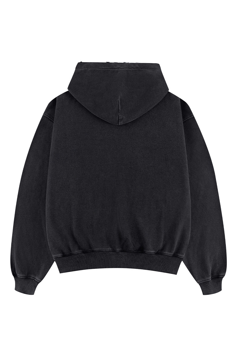 Simple Is Life Logo Full Zip Hoodie / Black