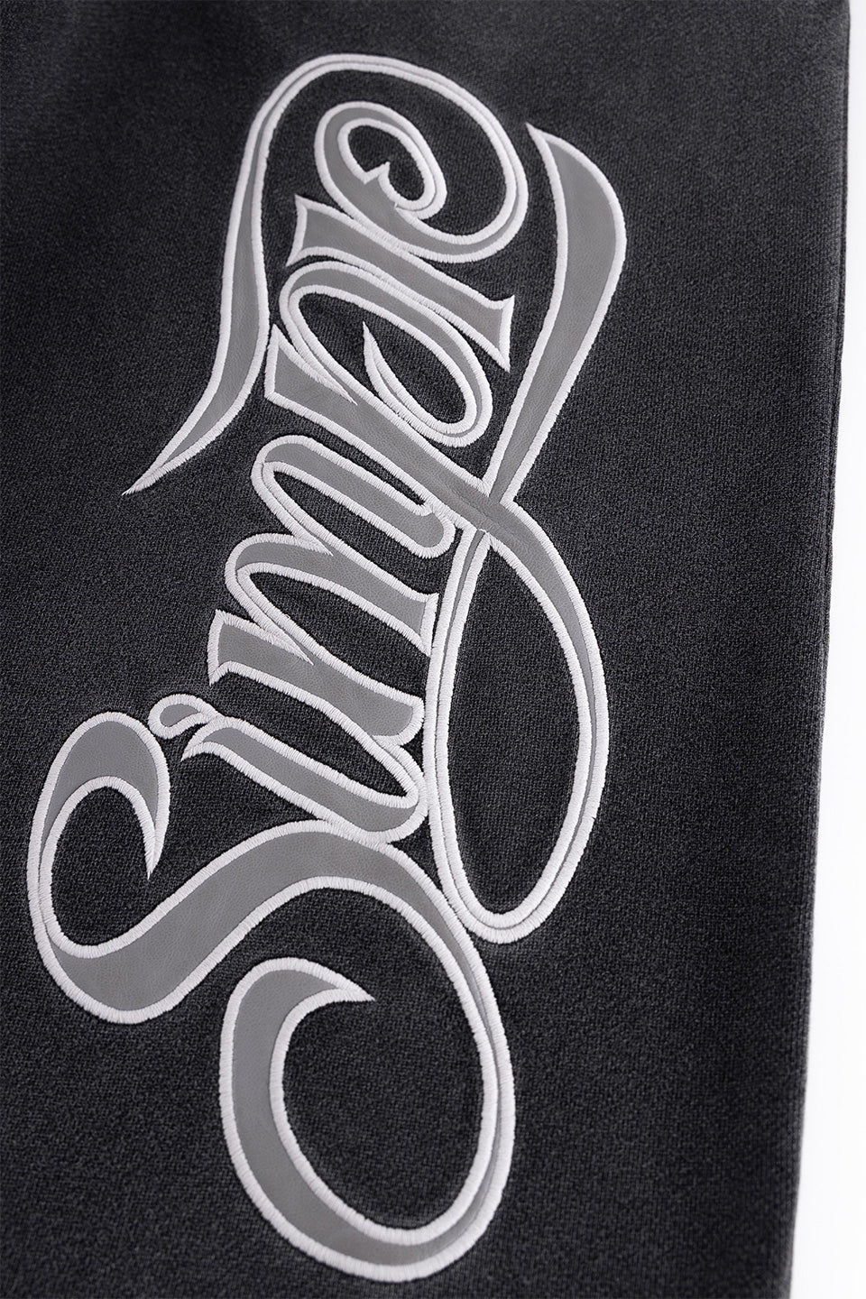 Simple Is Life Logo Sweat Pants / Black