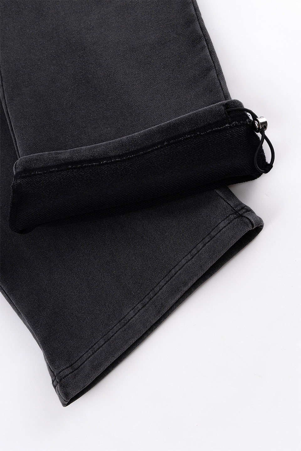 Simple Is Life Logo Sweat Pants / Black