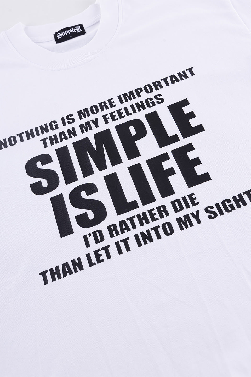 Simple Is Life Logo Tee