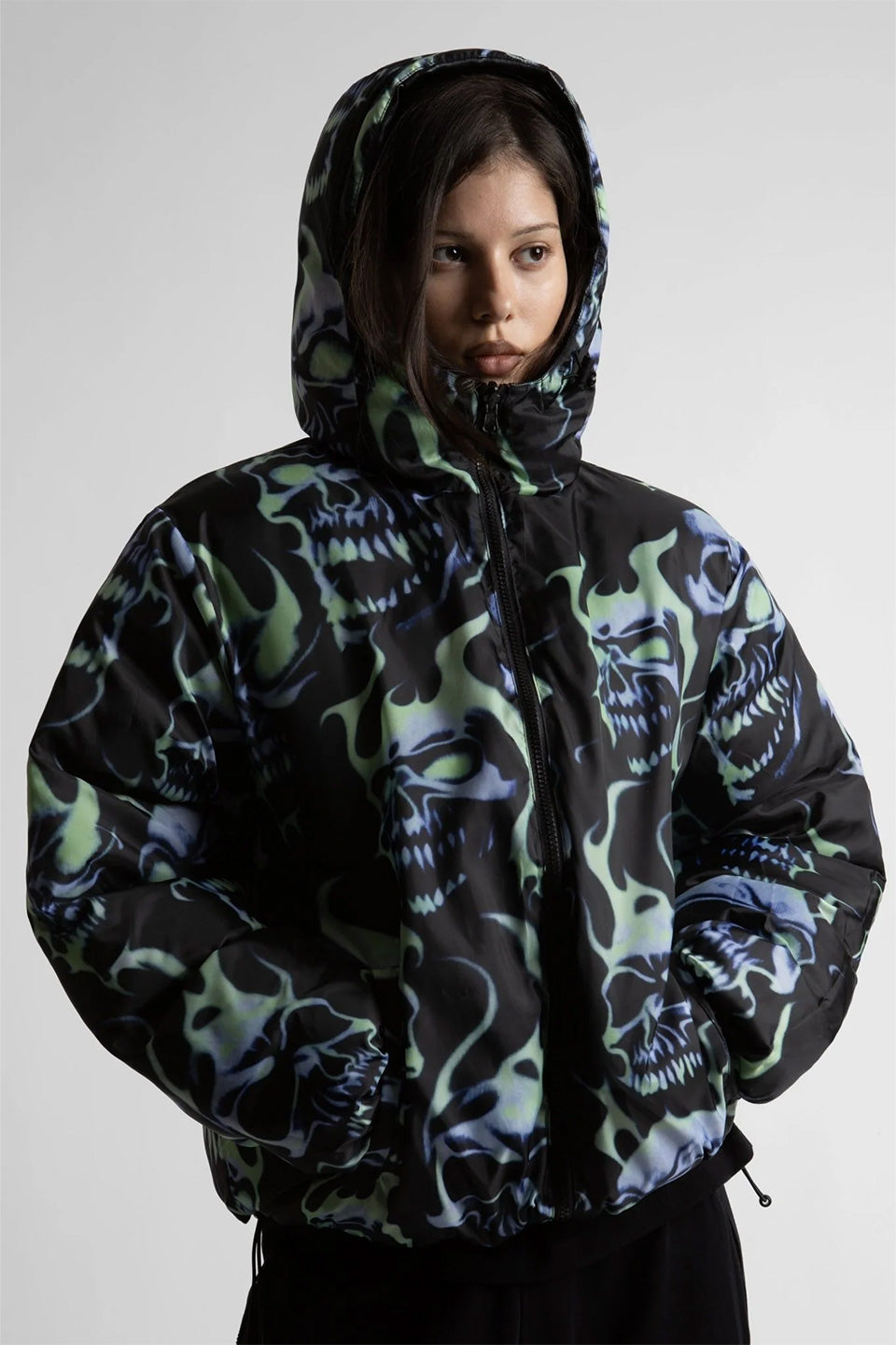 Skull Puffer Jacket｜WASTED PARIS｜ダウンジャケット