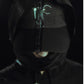 Seam Sealed Taped Line Hooded Scarf