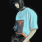 Seam Sealed Taped Line Hooded Scarf
