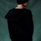 Punched-Out Double Layer Hood Zip Up