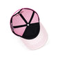 Shiny Cross Rhinestone Mesh Cap