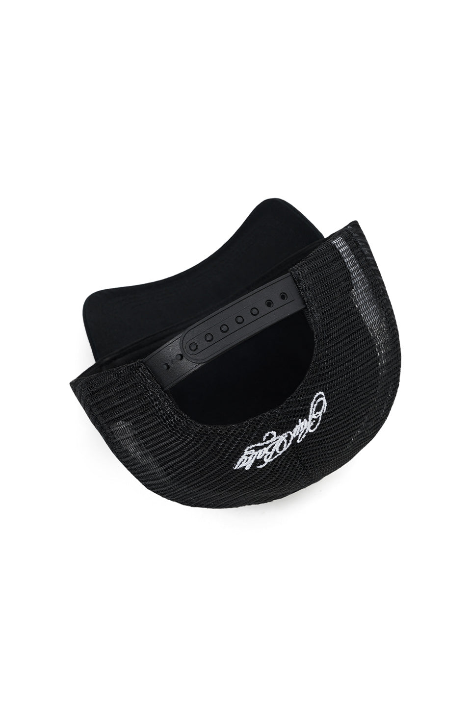 Shiny Cross Rhinestone Mesh Cap