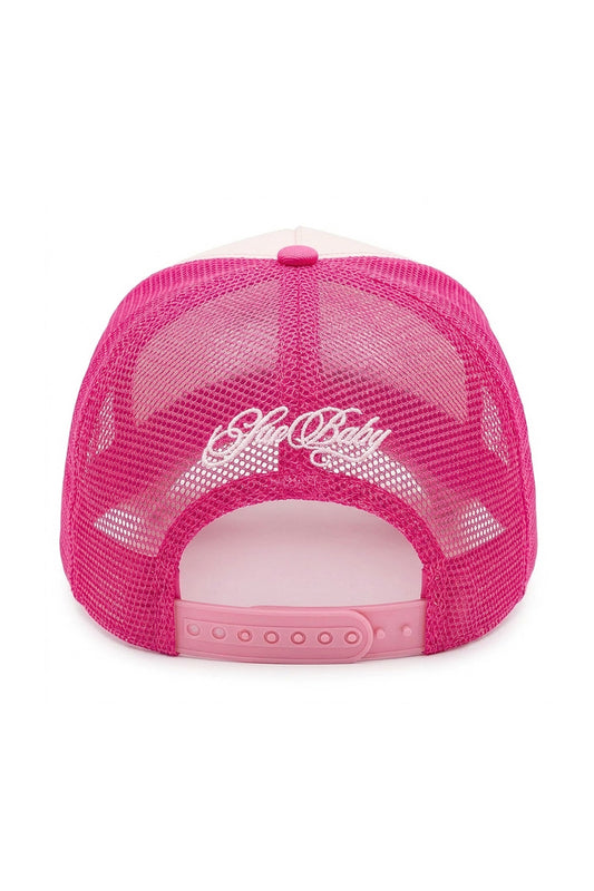 【先行予約販売】Shiny Cross Rhinestone Mesh Cap【5月下旬お届け】