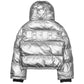 Silver Basic Puffer Jacket