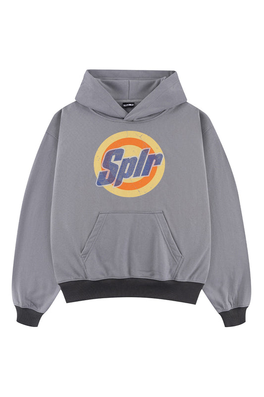 Spiral Rhinestone Hoodie
