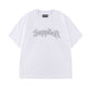 Splash Rhinestone Iron Logo Tee