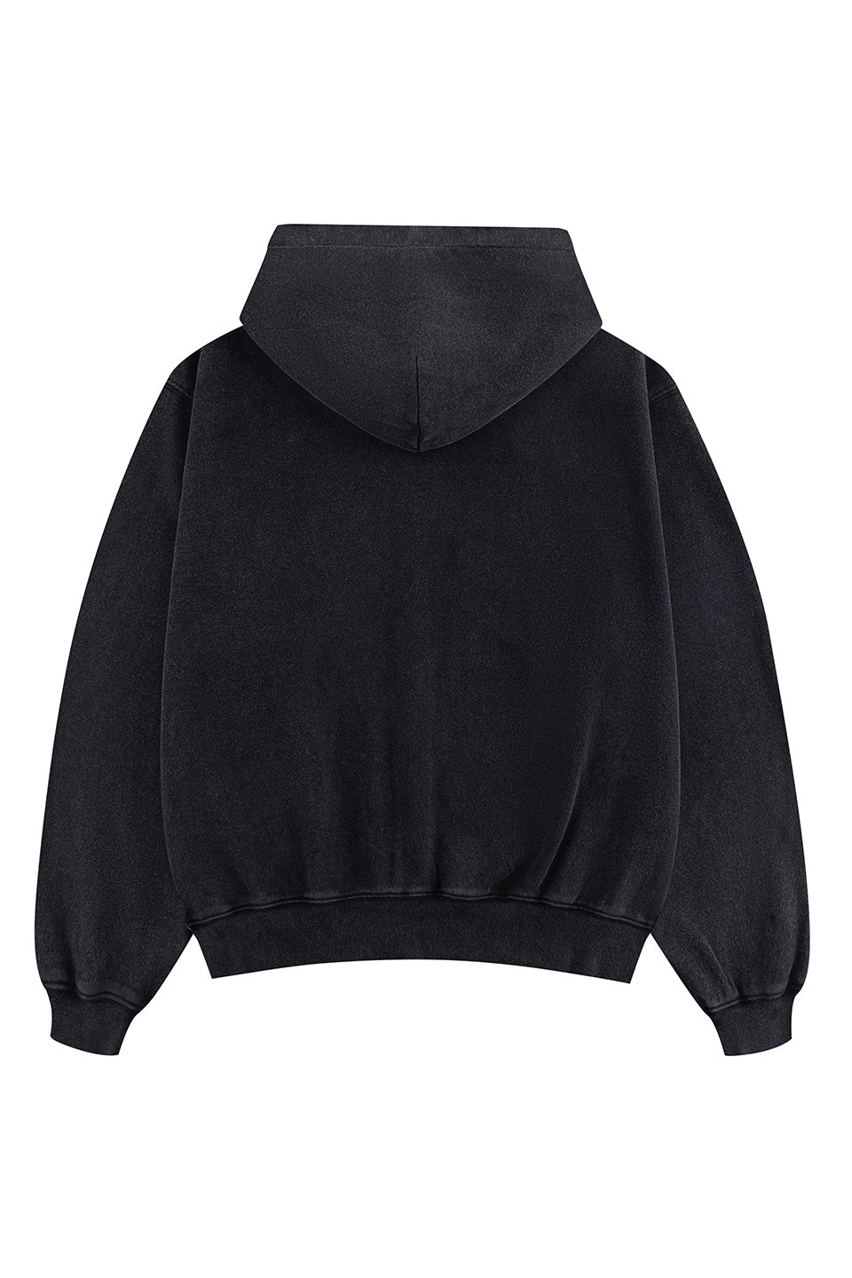 Splash Rhinestone Iron Logo Zip Hoodie